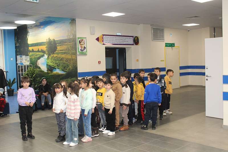 Сегодня в нашей школе начались занятия будущих первоклассников